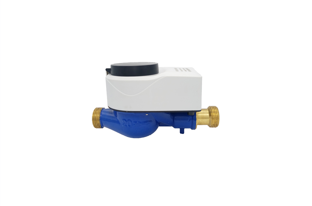 Wired valve controlled water meter