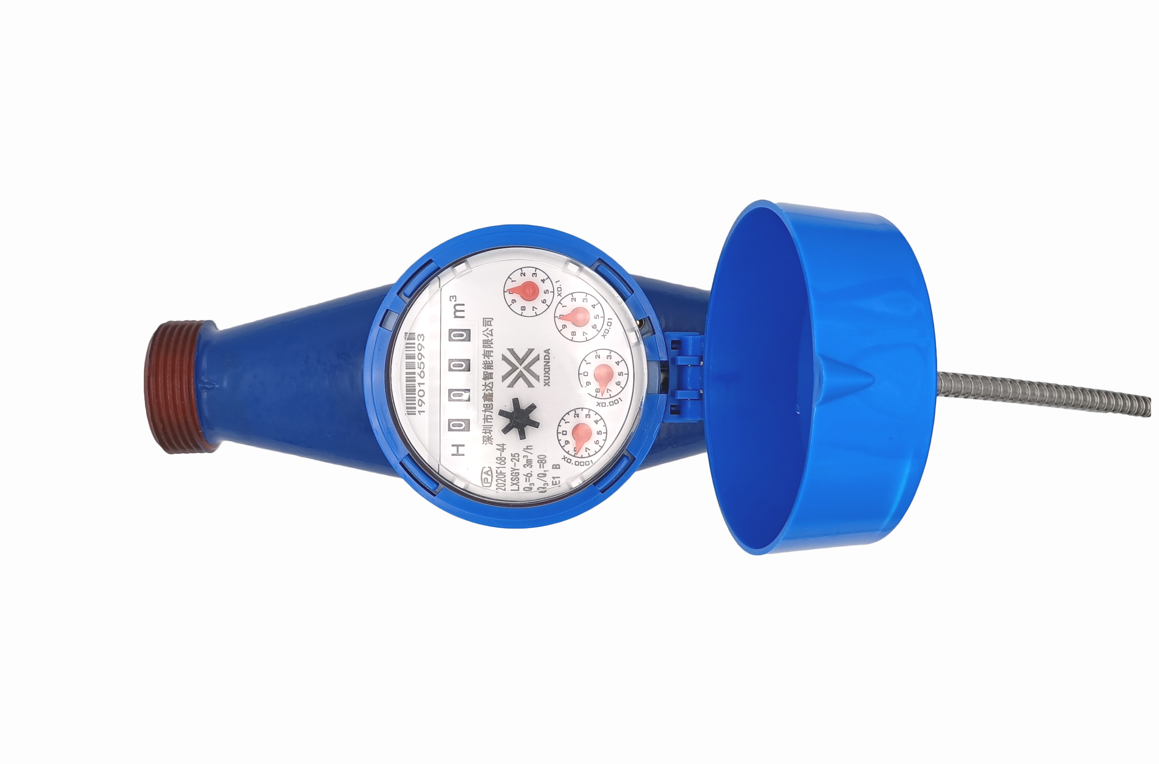 Wired photoelectric direct reading remote water meter